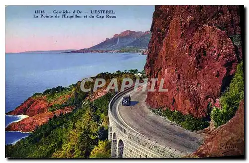 Ansichtskarte AK Corniche d'Or l'Esterel la pointe de l'Esquillon et du Cap Roux