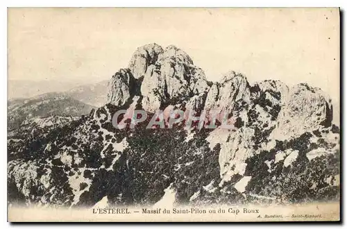 Ansichtskarte AK L'Esterel Massif du Saint Pilon ou du Cap Roux