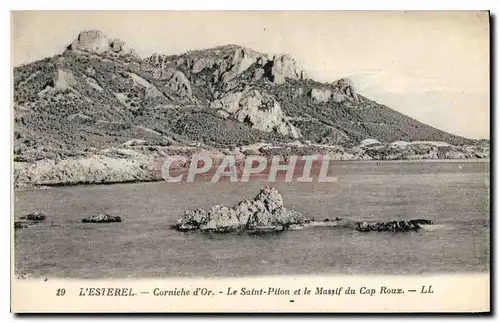 Cartes postales L'Esterel Corniche d'Or le Saint Pilon et le Massif du Cap Roux