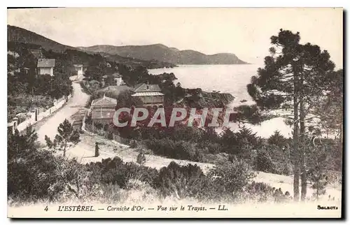 Ansichtskarte AK L'Esterel Corniche d'Or vue sur le Trayas