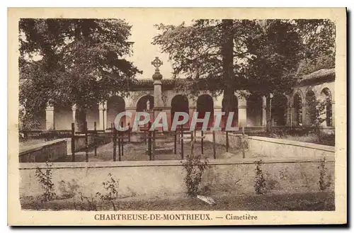 Cartes postales Chartreuse de Montrieux Cimetiere