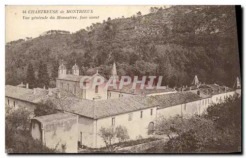 Ansichtskarte AK Chartreuse de Montrieux vue generale du Monastere face ouest