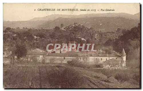 Cartes postales Chartreuse de Montrieux fondee en 1117 vue generale