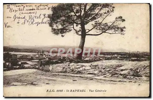 Cartes postales St Raphael vue generale