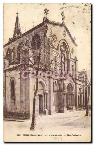 Cartes postales Draguignan Var la cathedrale