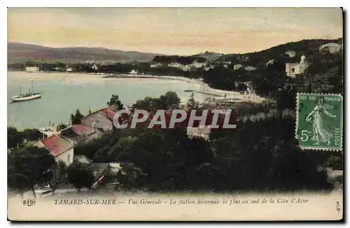 Cartes postales Tamaris sur Mer vue generale la station bivernale la plus au sud de la Cote d'Azur