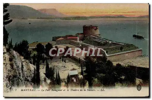 Ansichtskarte AK Manteau le Fort Balagnier et le Theatre de la Nature