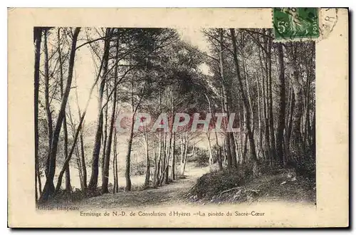 Cartes postales Ermitage de N D de Consolation d'Hyeres la Pinede du Sacre Couer