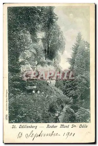 Cartes postales St Odilienberg Rocher Mont Ste Odile