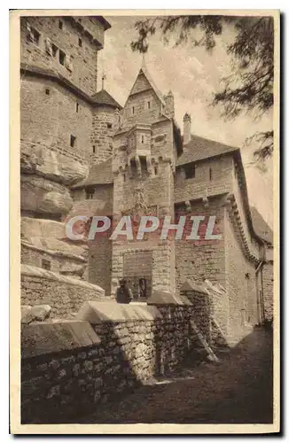 Cartes postales Hohkonigsburg Innerres Tor Mit dem kaiserlichen Wappen