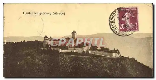 Cartes postales Haut Koenigsbourg ALsace