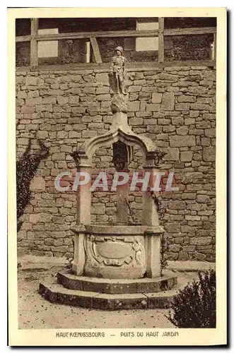 Cartes postales Haut Koenigsbourg Puits du haut Jardin