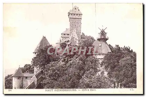 Cartes postales Haut Koenigsbourg cote est