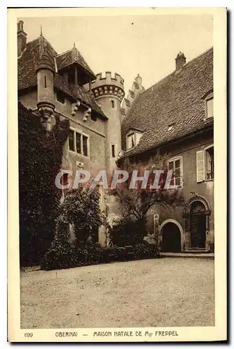 Cartes postales Obernai Maison Natale de Mgr Freppel