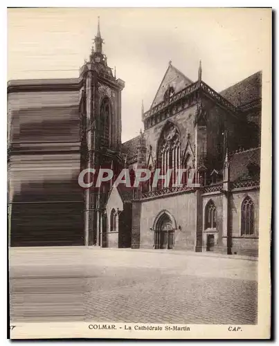 Cartes postales Colmar la cathedrale St Martin