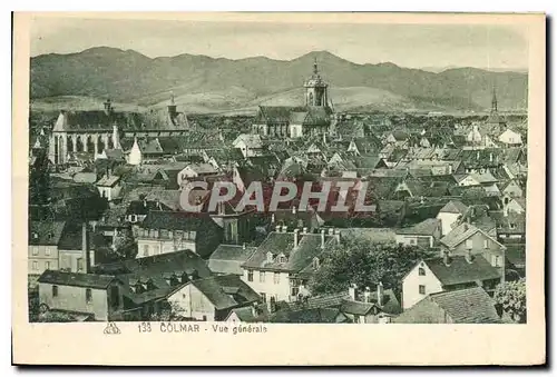 Cartes postales Colmar vue generale