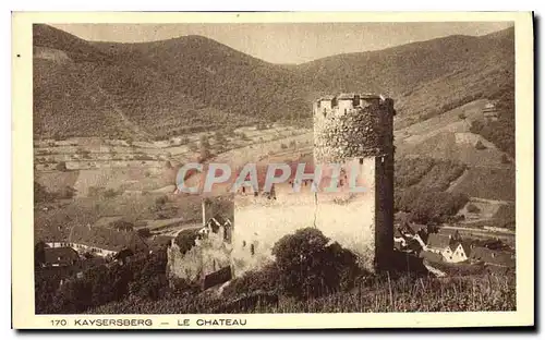 Cartes postales Kaysersberg le chateau