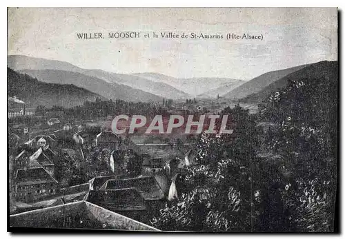 Cartes postales Willer Moosch et la Vallee de St Amarins Hte Alsace