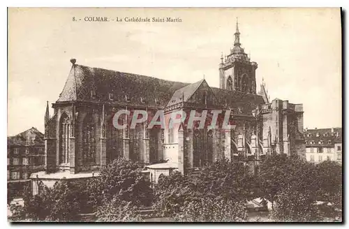 Cartes postales Colmar la cathedrale Saint Martin