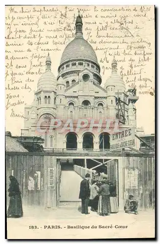 Cartes postales Paris Basilique du Sacre Coeur