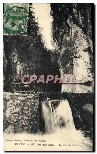 Cartes postales Cantal Vic sur Cere le Pas de Cere