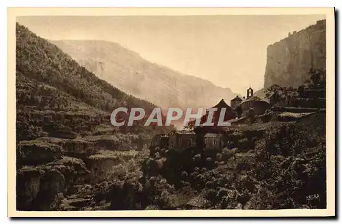 Cartes postales Vallee de la Jonte le Truel et les terrasses