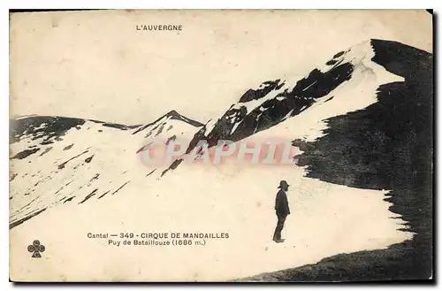 Cartes postales Cantal Cirque de Mandailles Puy de Bataillouze