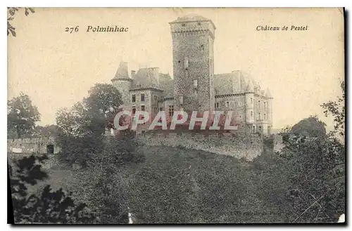 Cartes postales Polminhac chateau de Pestel