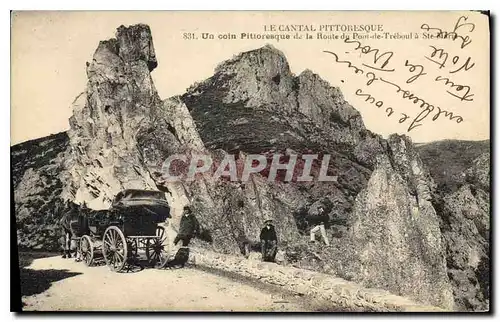 Cartes postales Le Cantal Pittoresque un coin Pittoresque de la Route du pont de Treboul Ste Marie