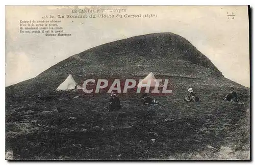 Cartes postales Le Cantal Pittoresque le Sommet du Plomb du Cantal