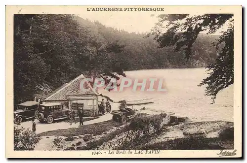 Cartes postales L'Auvergne Pittoresque les Bords du Lac Pavin