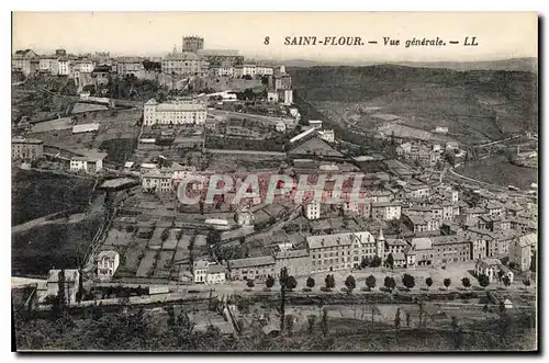 Cartes postales Saint Flour vue generale