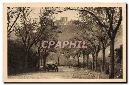 Cartes postales Nos Plus Jolis Sites la Region d'Auvergne sur la Route de Saint Flour Automobile Chien