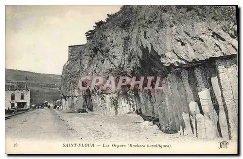 Cartes postales Saint Flour Les Orgues Rochers basaltiques