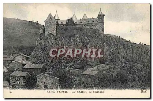 Cartes postales Saint Flour Le Chateau de Sailhans