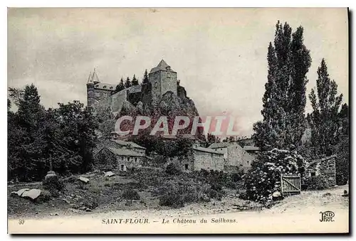 Cartes postales Saint Flour Le Chateau du Sailhans