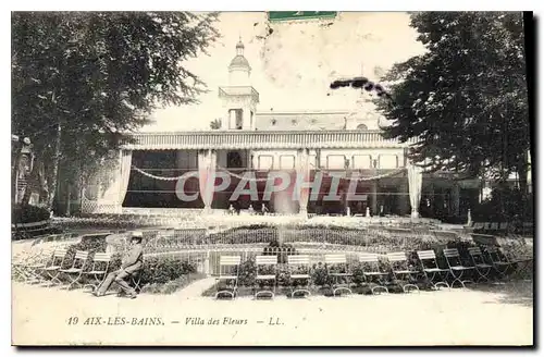 Cartes postales Aix les Bains Villa des Fleurs