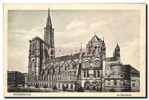 Cartes postales Strasbourg La Cathedrale