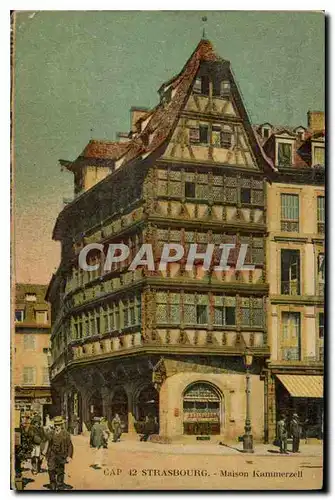 Cartes postales Strasbourg Maison Kammerzell