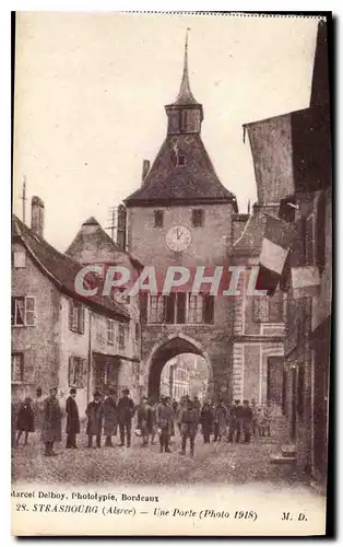 Cartes postales Strasbourg Alsace Une port