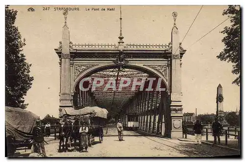 Cartes postales Strasbourg le pont Kehl