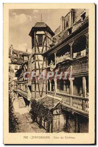 Cartes postales Strasbourg Cour du Corbeau