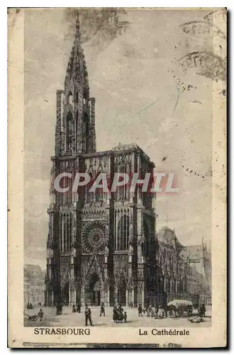 Cartes postales Strasbourg la Cathedrale