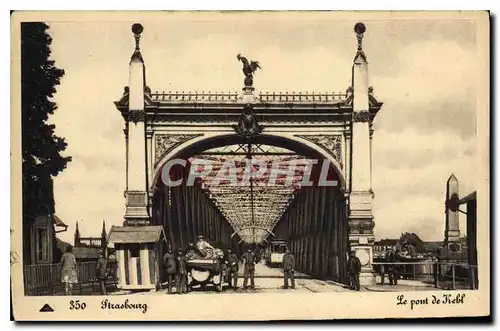 Cartes postales Strasbourg le Pont de Kehl