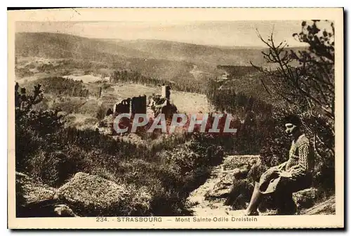 Cartes postales Strasbourg Mont Sainte Odile Dreistein