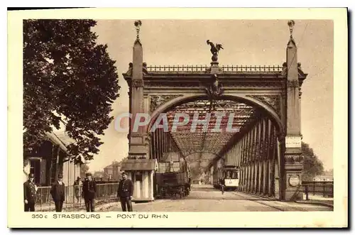 Cartes postales Strasbourg Pont du Rhin