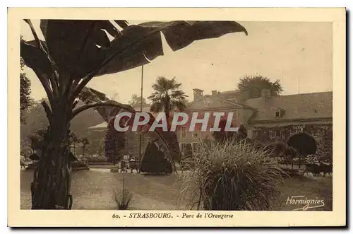 Cartes postales Strasbourg Parc de l'Orangerie