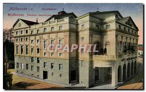 Cartes postales Mulhouse Theatre Municipal