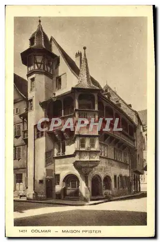 Cartes postales Colmar Maison Pfister