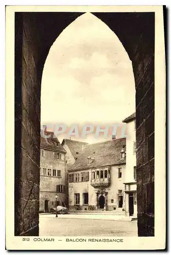 Cartes postales Colmar Balcon Renaissance